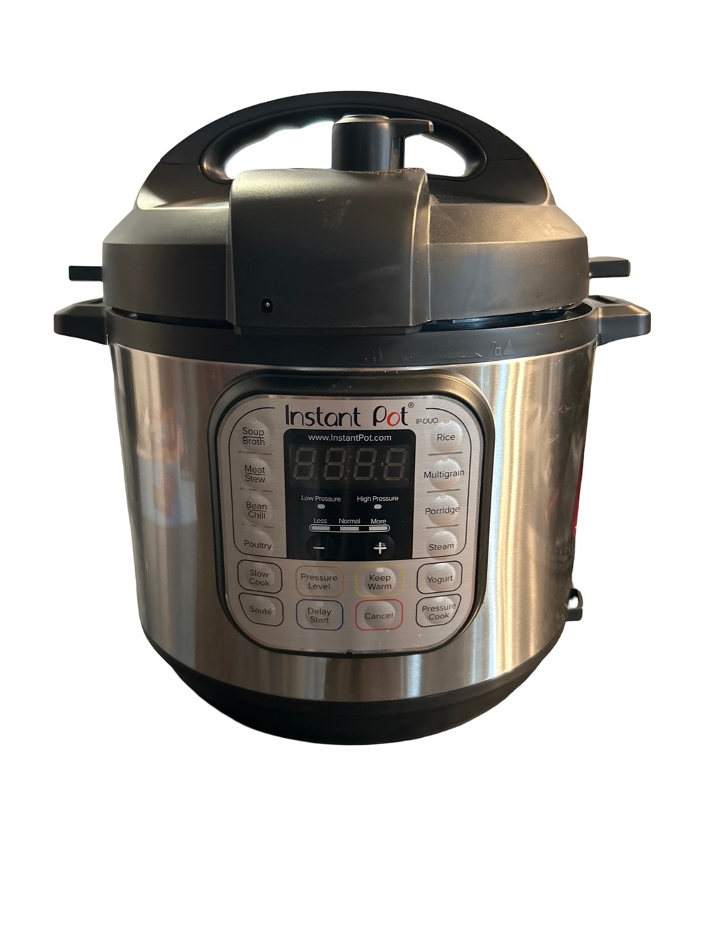 Instant Pot IP-DUO60 V3 6 Qt 1000W Stainless Multi-Cooker 14 Programs w/ Lid